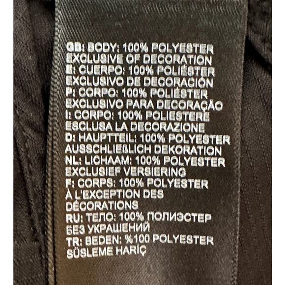 The North Face Black Lightweight Relax Fit Explore City Tunic Tee Shirt Sz S NWT - Picture 5 of 6